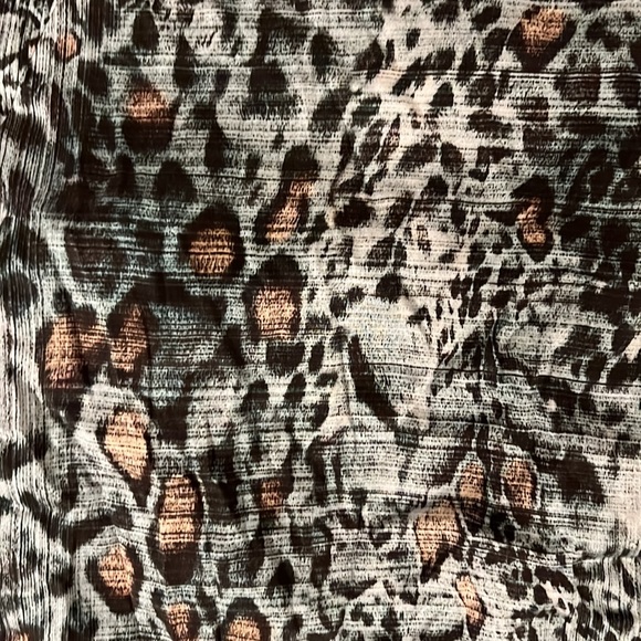 Marciano satin long sleeve dress - Picture 2 of 4